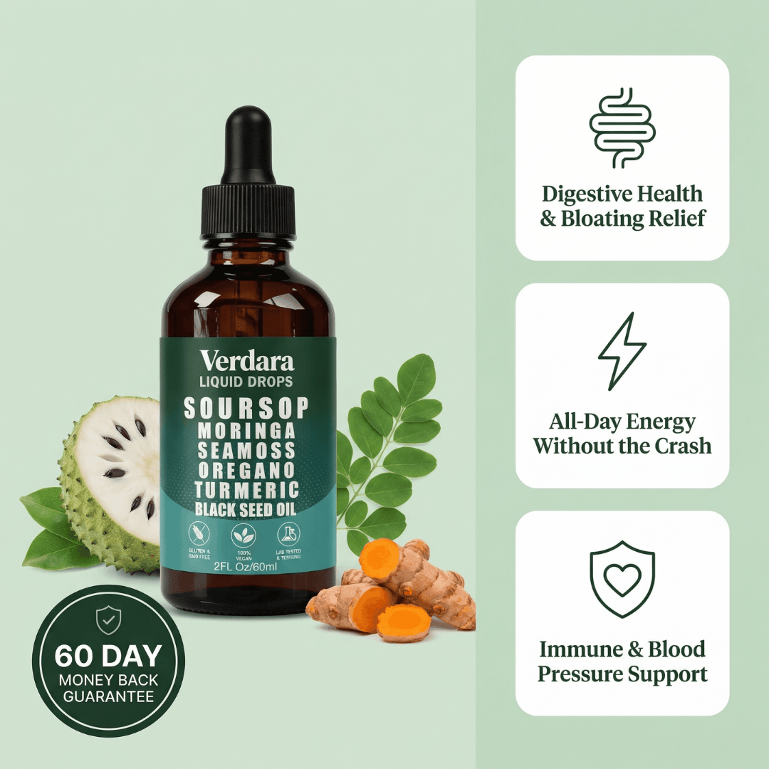 Verdara 10-in-1 Soursop Liquid Drops