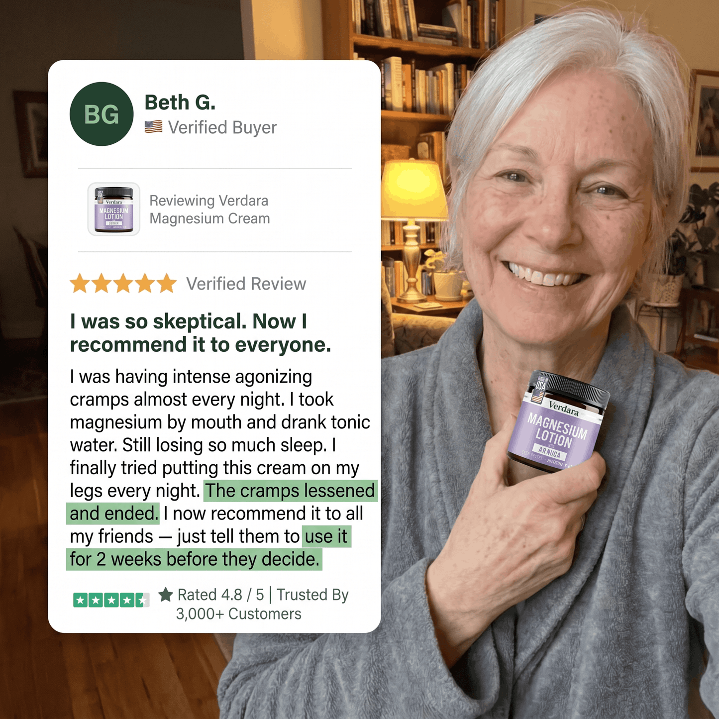 Verdara Release™ - Magnesium Arnica Cream