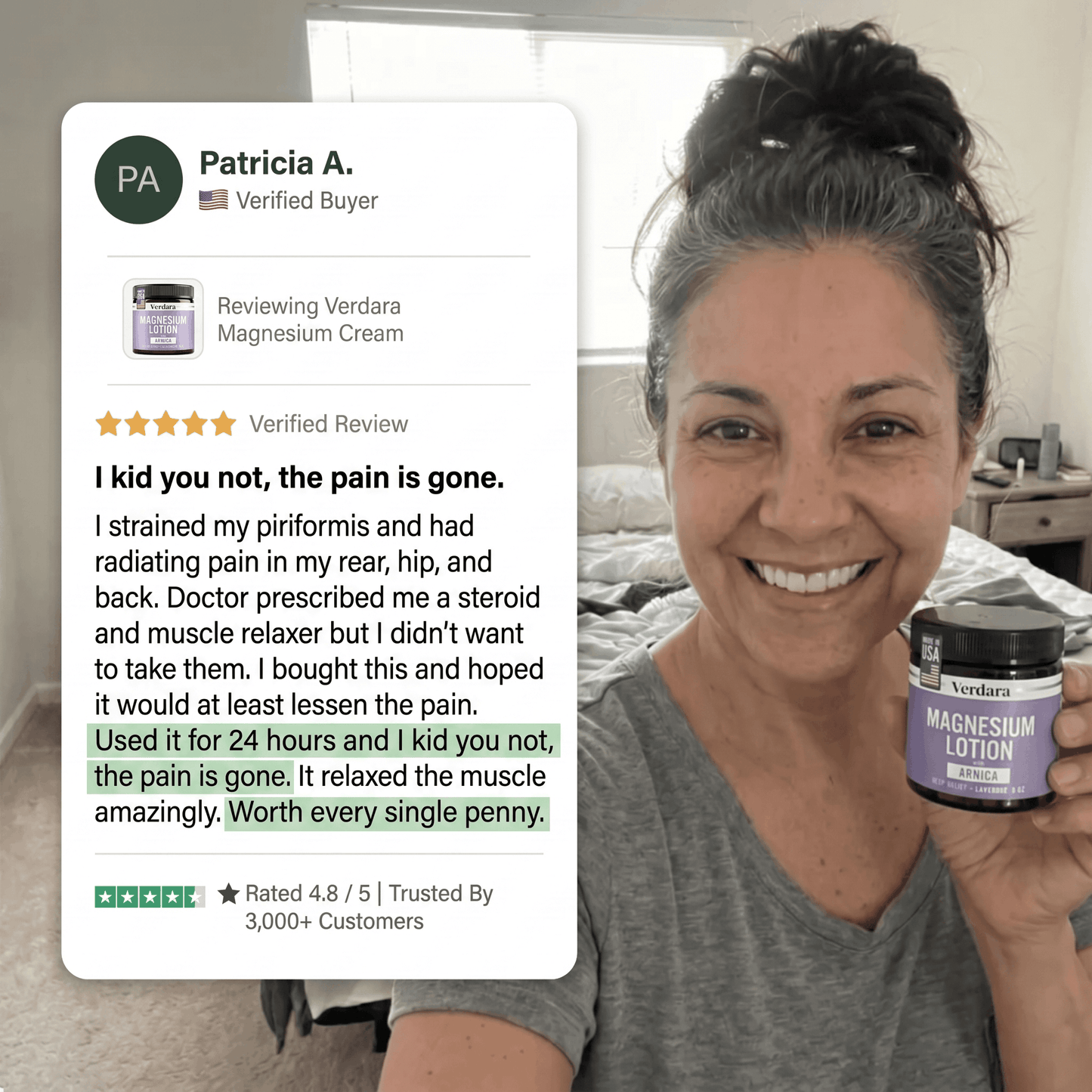 Verdara Release™ - Magnesium Arnica Cream