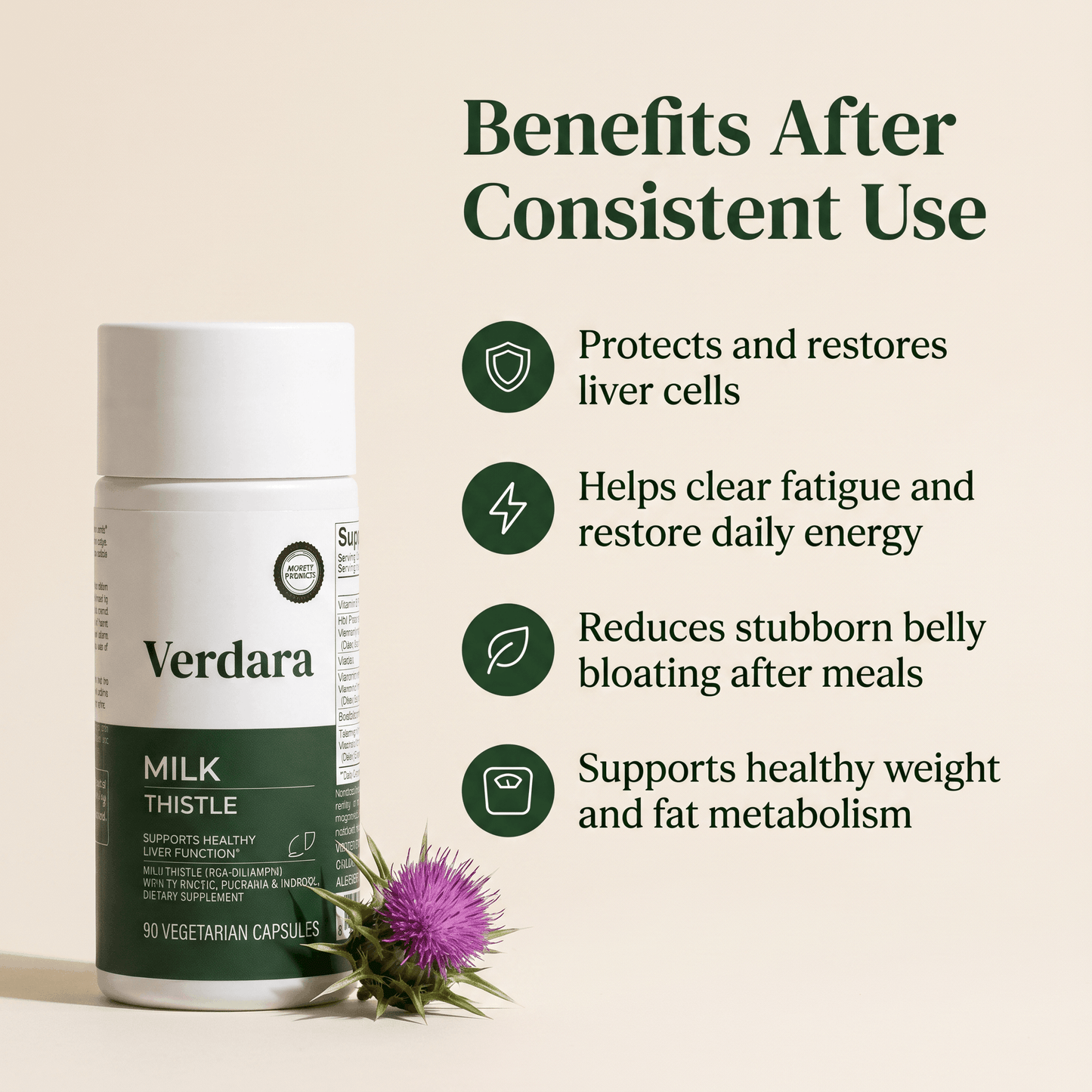 Verdara Bloom™ - Milk Thistle Liver Support
